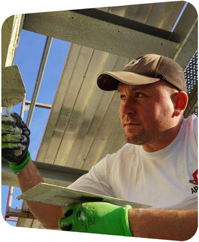 Fassade sanieren in Weissach im Tal durch ARAS BAU